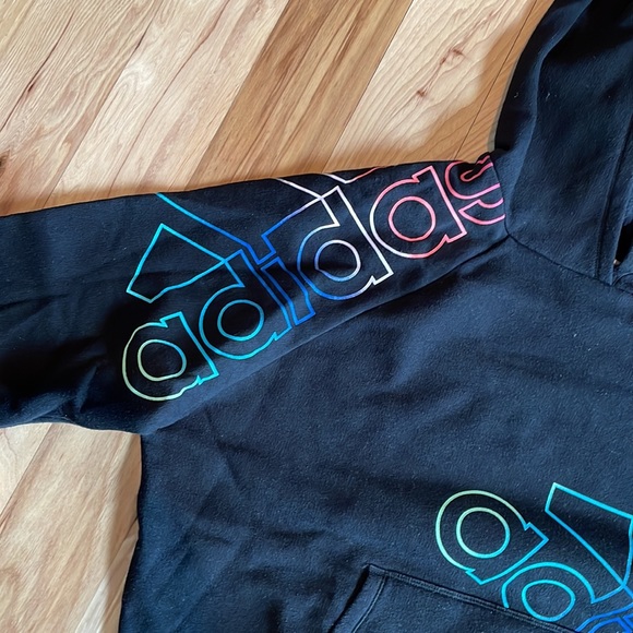 adidas hoodie - girl’s size 14 - Picture 2 of 4